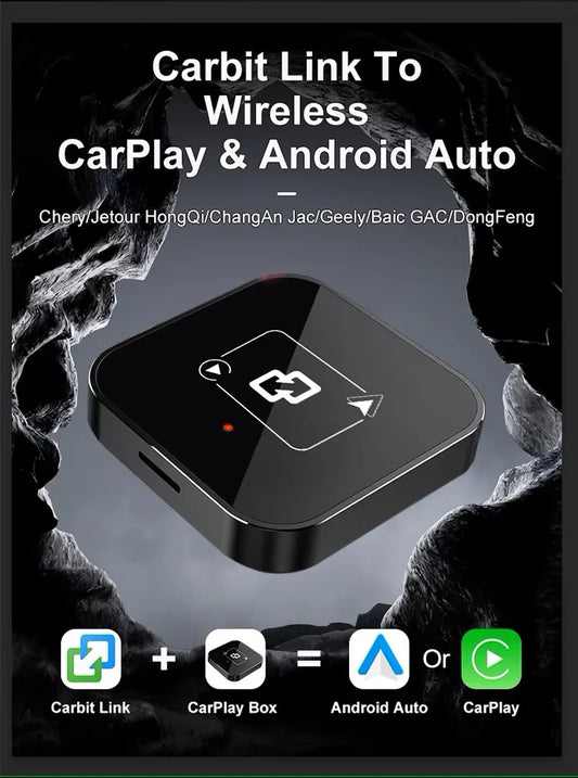 Carbitlink Wireless CarPlay Android Auto Dongle Inalambrico Ncp0039