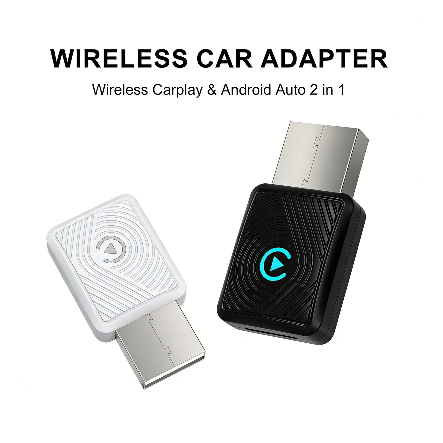Wireless Carplay Adapter OEM Buttons Control Wired to Wireless