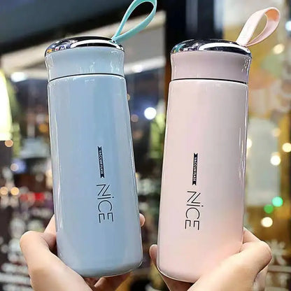 New Nice Glass Liner Creative Water Bottle Simple Department Store Student Bottle Gift