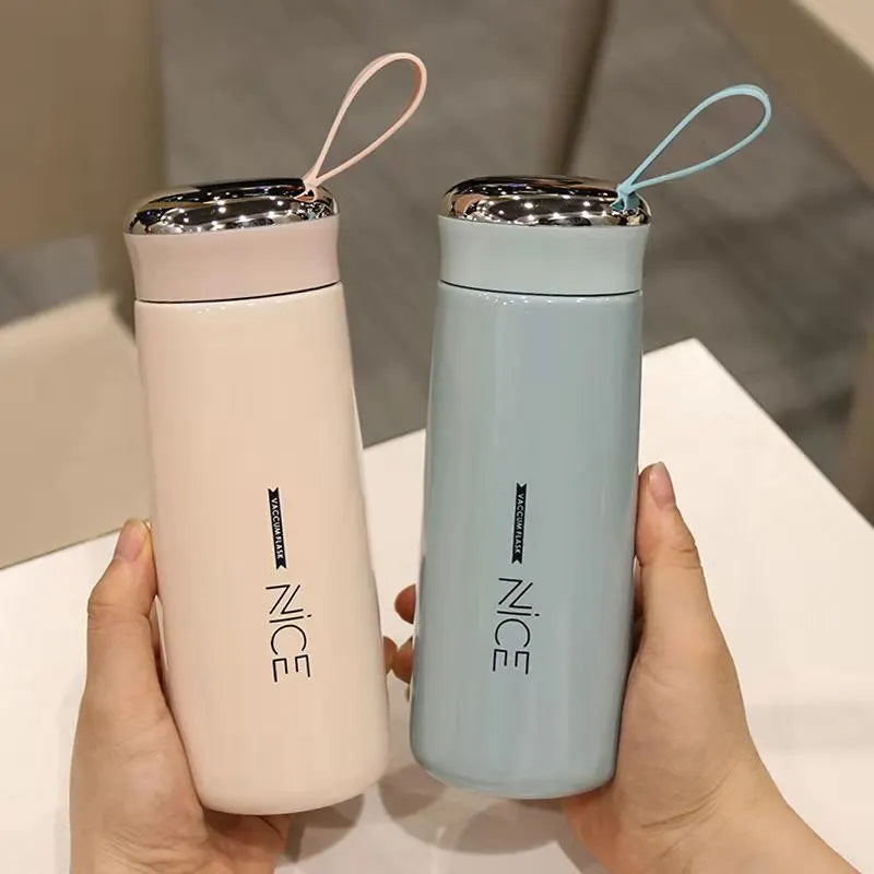 New Nice Glass Liner Creative Water Bottle Simple Department Store Student Bottle Gift