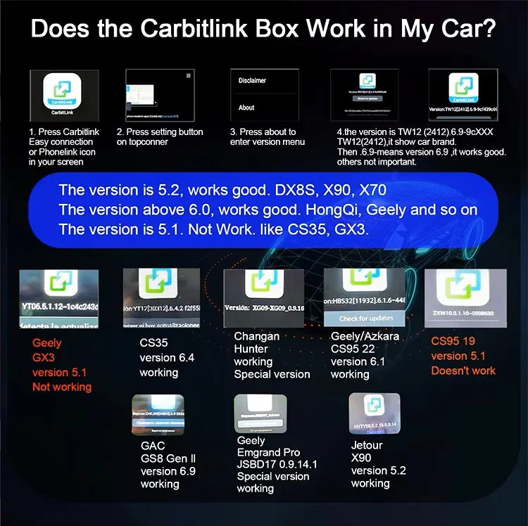 Carbitlink Wireless CarPlay Android Auto Dongle  Inalambrico Ncp0039