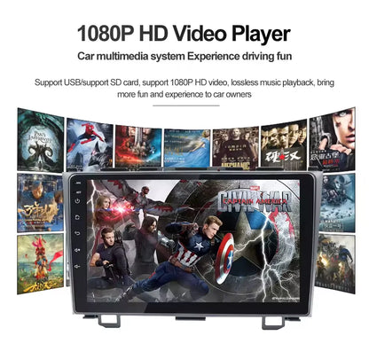 Android 13 IPS DSP Car  for Honda CRV 2006-2012 GPS BT WIFI Video Audio