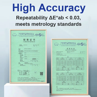 LS372 4mm Aperture Touch Screen APP Colorimeter for Printing Paper