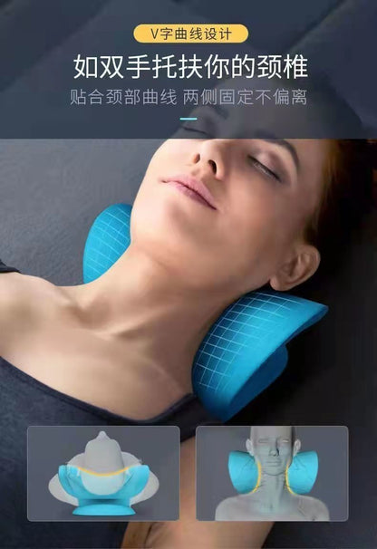 Cervical Spine  Pillow Cervical Spine Orthosis Traction and Neck Massage Pillow