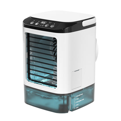 mini air conditioning fan USB humidification atomization cold fan portable air cooler