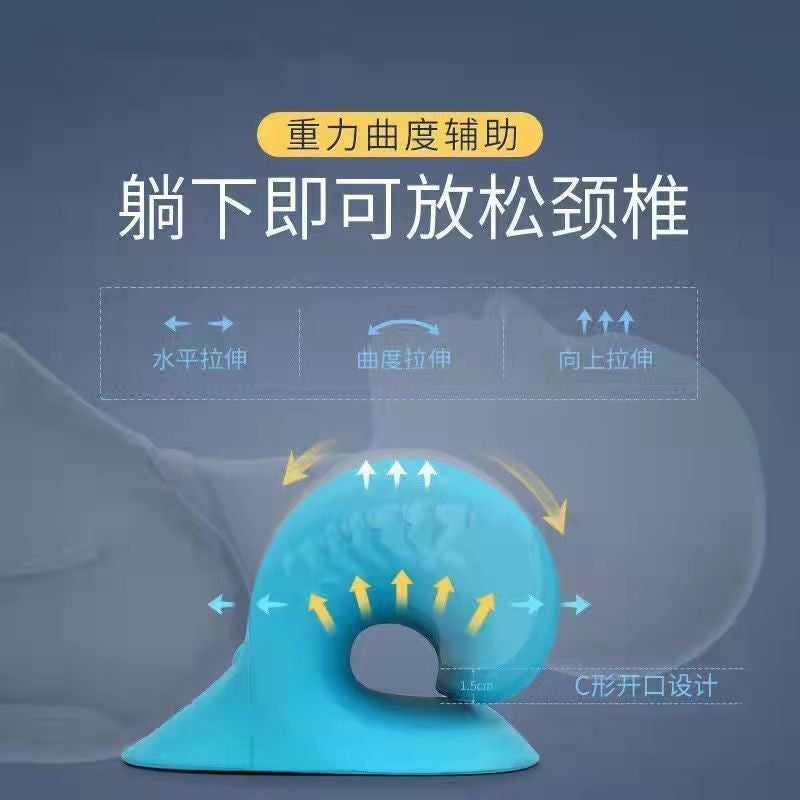 Cervical Spine  Pillow Cervical Spine Orthosis Traction and Neck Massage Pillow