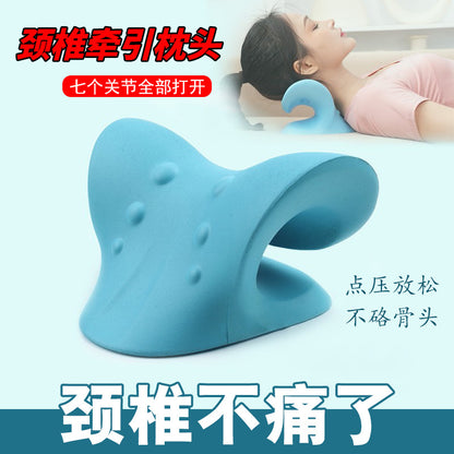 Cervical Spine  Pillow Cervical Spine Orthosis Traction and Neck Massage Pillow