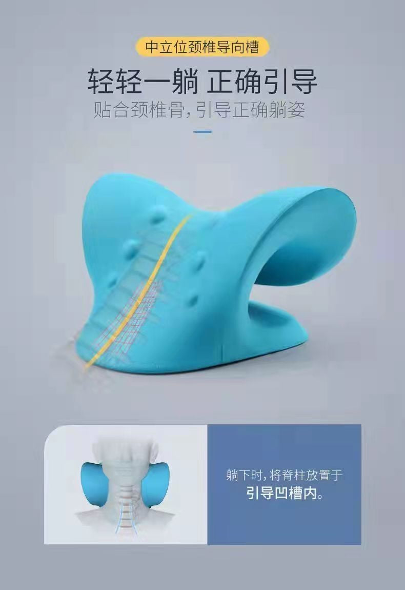 Cervical Spine  Pillow Cervical Spine Orthosis Traction and Neck Massage Pillow