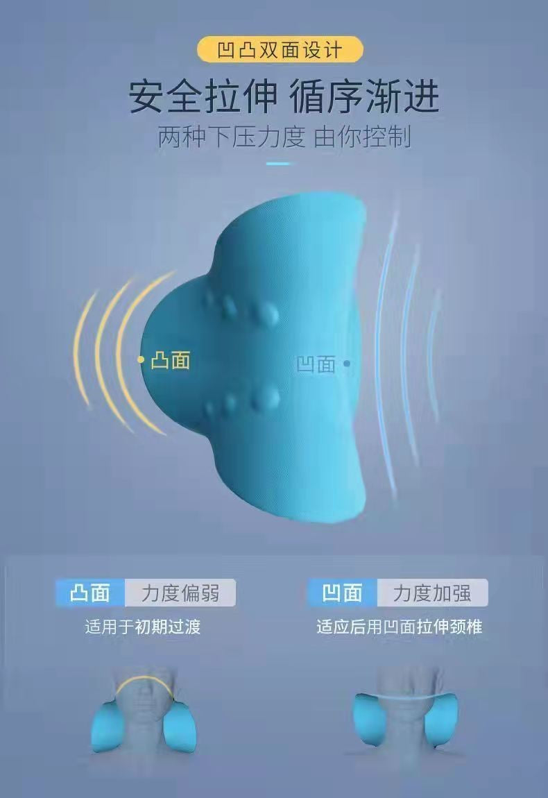 Cervical Spine  Pillow Cervical Spine Orthosis Traction and Neck Massage Pillow