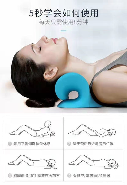 Cervical Spine  Pillow Cervical Spine Orthosis Traction and Neck Massage Pillow