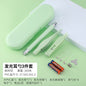Children's ear scoop with lamp ear tweezers booger clip rechargeable battery soft head