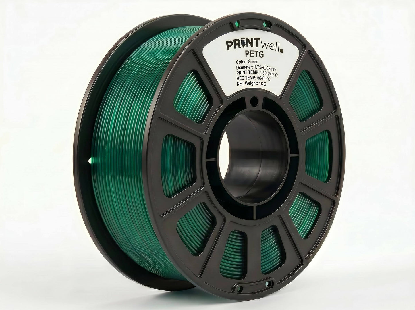 PrintWell™ Premium PETG 3D Printer Filament – High Strength &amp; Easy Printing