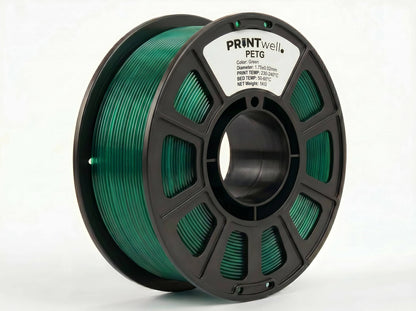 PrintWell™ Premium PETG 3D Printer Filament – High Strength &amp; Easy Printing