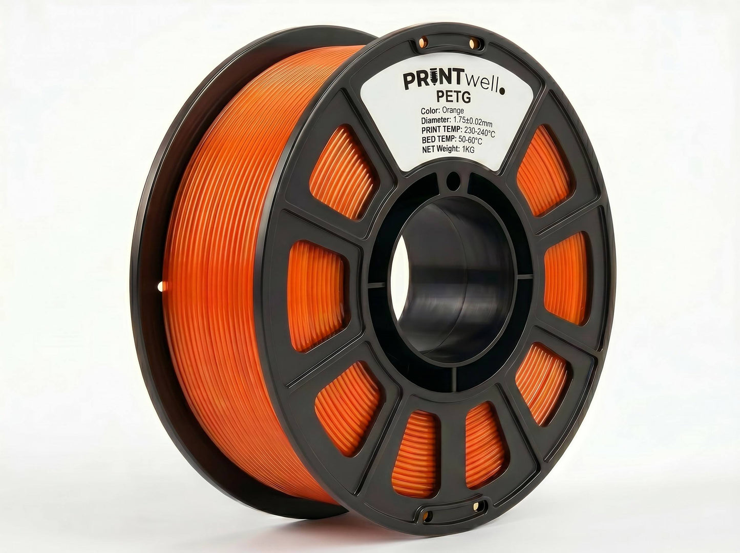 PrintWell™ Premium PETG 3D Printer Filament – High Strength &amp; Easy Printing