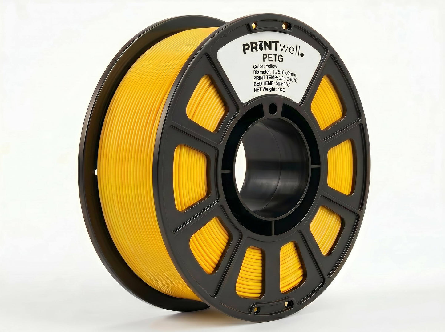 PrintWell™ Premium PETG 3D Printer Filament – High Strength &amp; Easy Printing