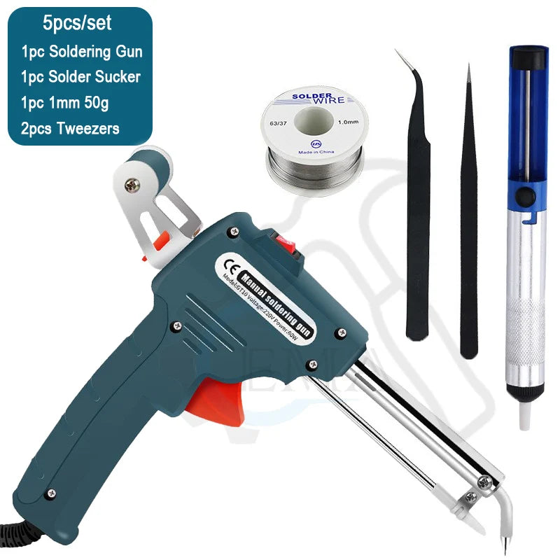 60W Automatic Electric Soldering Iron Tin Gun Hand-Held automatic feeding