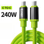 240W TypeC Charger PD Fast Charging Phone Power Adapter Quick Charge Wall Charger
